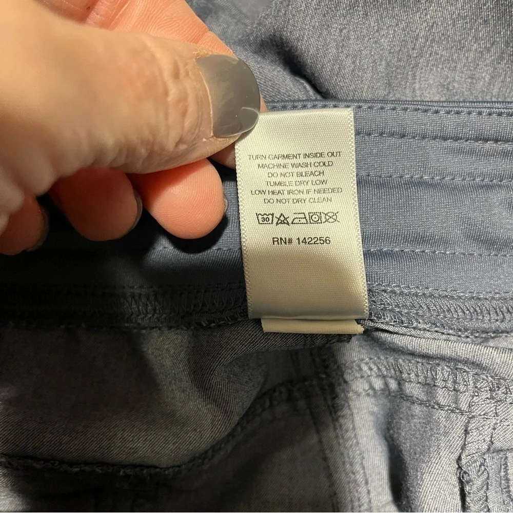 Figs Axim Cargo Scrub Pants Heather Blue Size Medium Style T2001 Medical